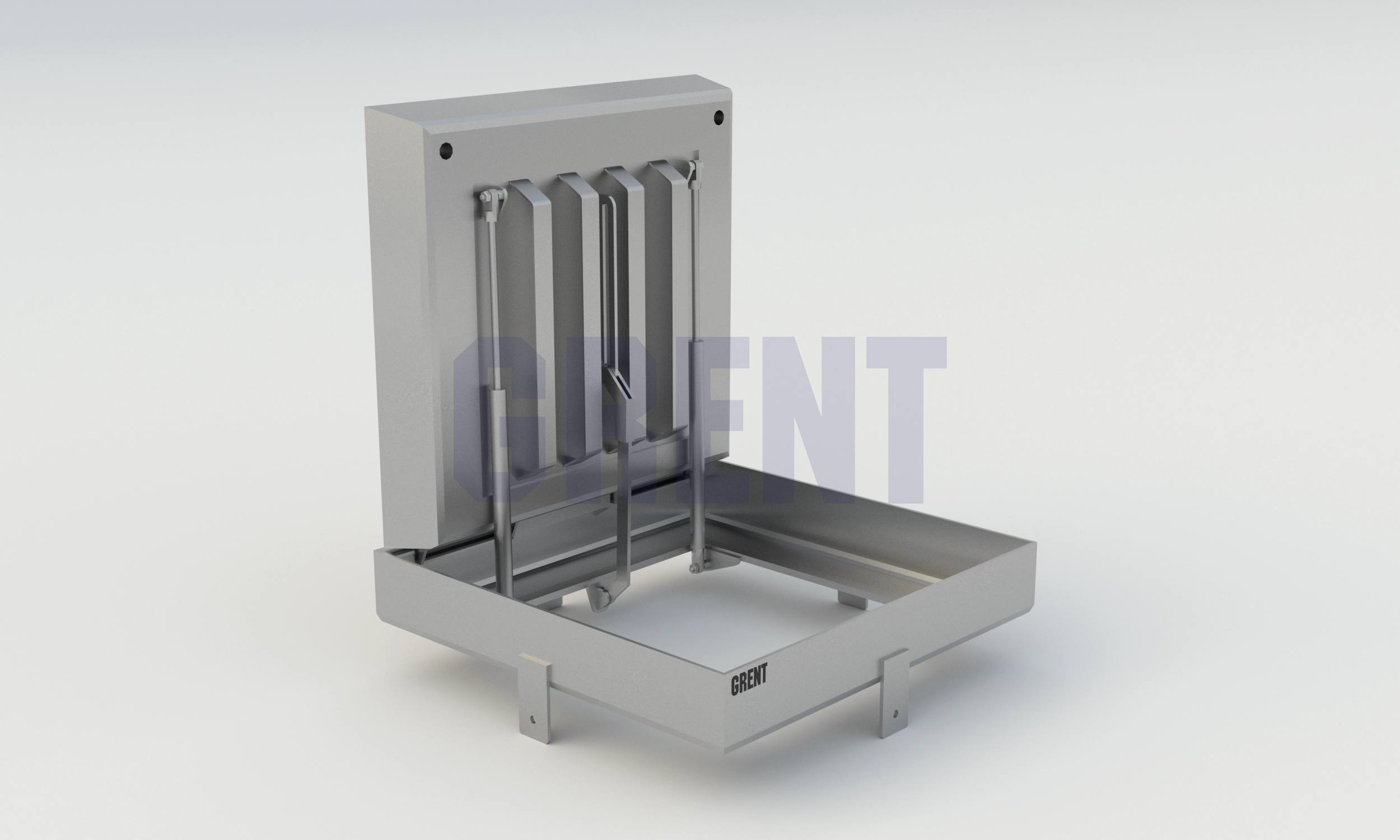 Люк скрытого монтажа GRENT 600х600