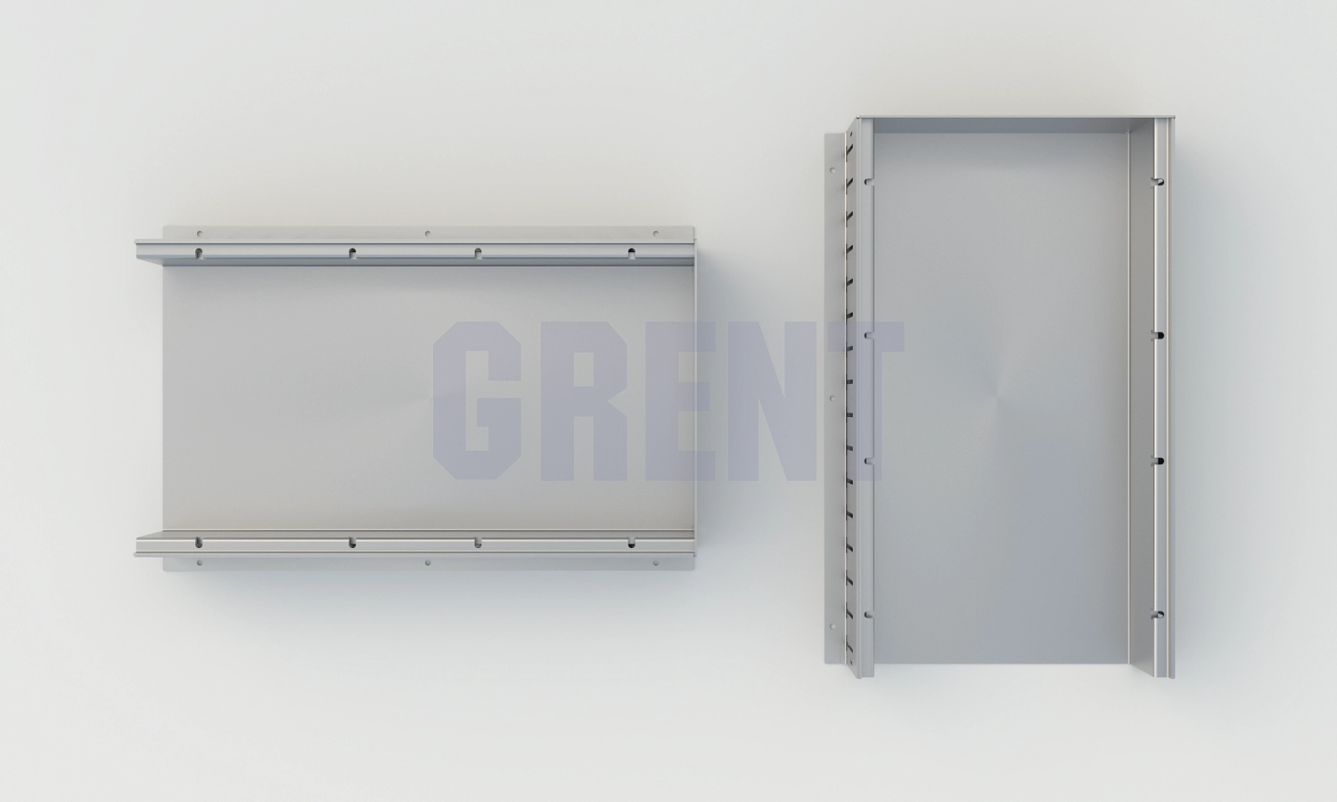 Лоток водоотводный мостовой GRENT MosT 500 торцевой