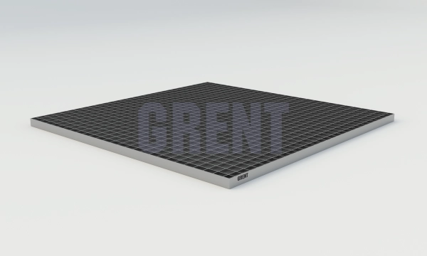 Сварной настил из нержавеющей стали GRENT 34х38 1000х1000