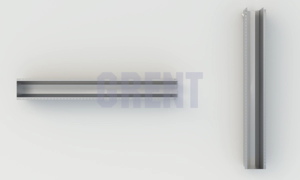 Лоток водоотводный мостовой GRENT MosT подвесной 150 торцевой