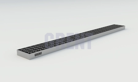 Решетка ячеистая из нержавеющей стали GRENT S 120 ПС