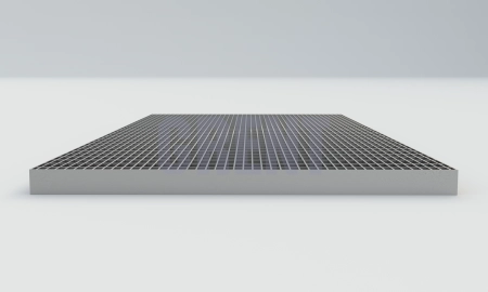 Прессованный настил из нержавеющей стали GRENT 33х11 500х1000