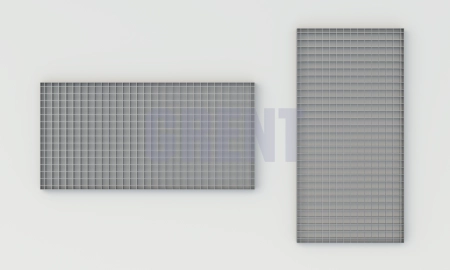 Сварной настил из нержавеющей стали GRENT 33х33 500х1000