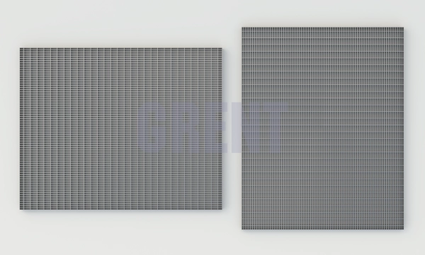 Прессованный настил из нержавеющей стали GRENT 33х11 800х1000