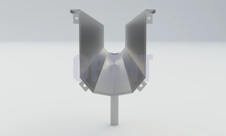 Лоток водоотводный мостовой GRENT MosT подвесной 200 выпускной