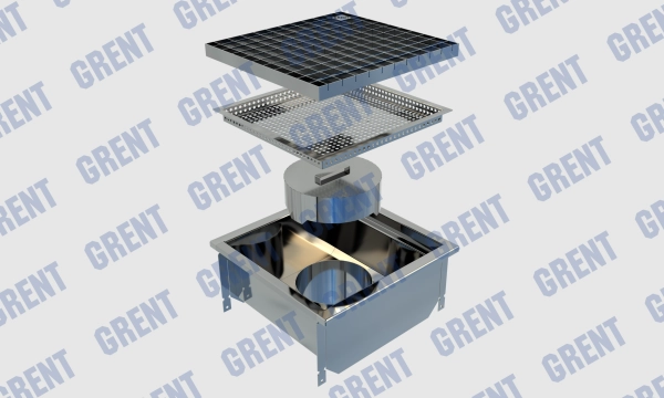 Трап GRENT KV 400. ВВ. 200  (выход снизу)