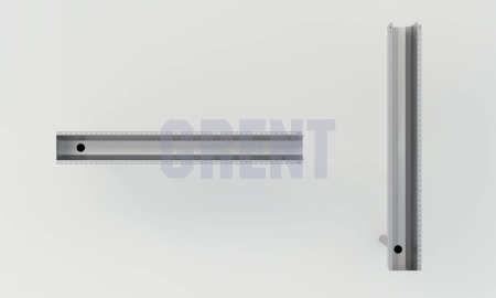 Лоток водоотводный мостовой GRENT MosT подвесной 200 выпускной торцевой