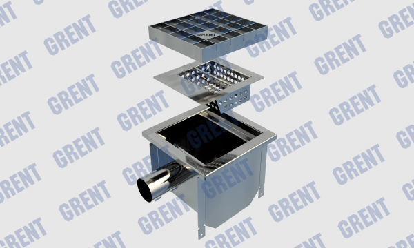 Трап GRENT KV 200. БВ. 50 (выход сбоку)