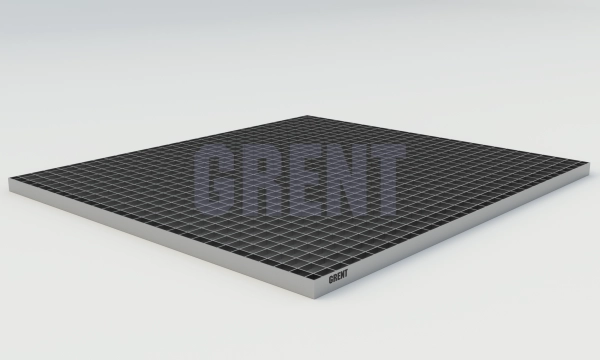 Сварной настил из нержавеющей стали GRENT 33х33 900х1000