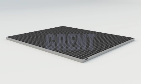 Сварной настил из нержавеющей стали GRENT 33х33 1200х1000