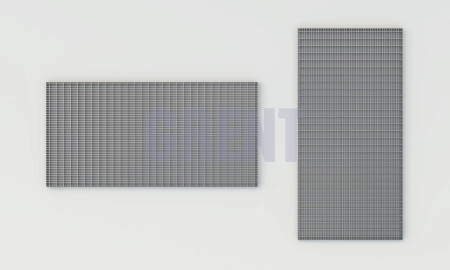 Прессованный настил из нержавеющей стали GRENT 33х11 490х990