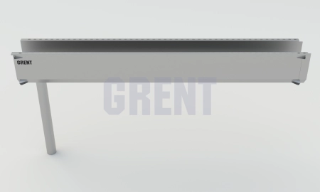 Лоток водоотводный мостовой GRENT MosT подвесной 200 выпускной