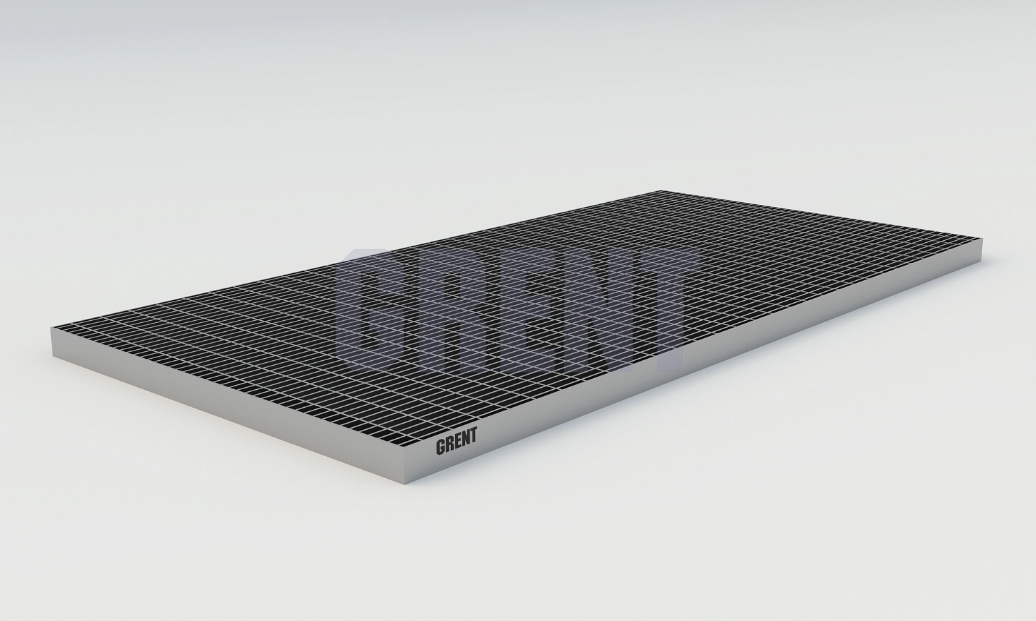 Прессованный настил из нержавеющей стали GRENT 33х11 500х1000