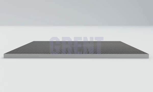 Прессованный настил из нержавеющей стали GRENT 33х11 1000х1000