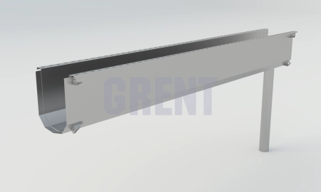 Лоток водоотводный мостовой GRENT MosT подвесной 200 выпускной