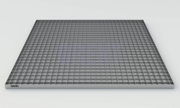 Сварной настил из нержавеющей стали GRENT 34х38 1000х1000