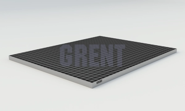 Сварной настил из нержавеющей стали GRENT 33х33 800х1000