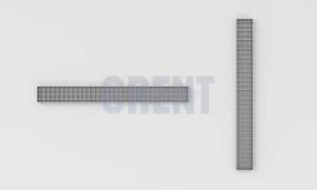 Решетка ячеистая из нержавеющей стали GRENT S 600 