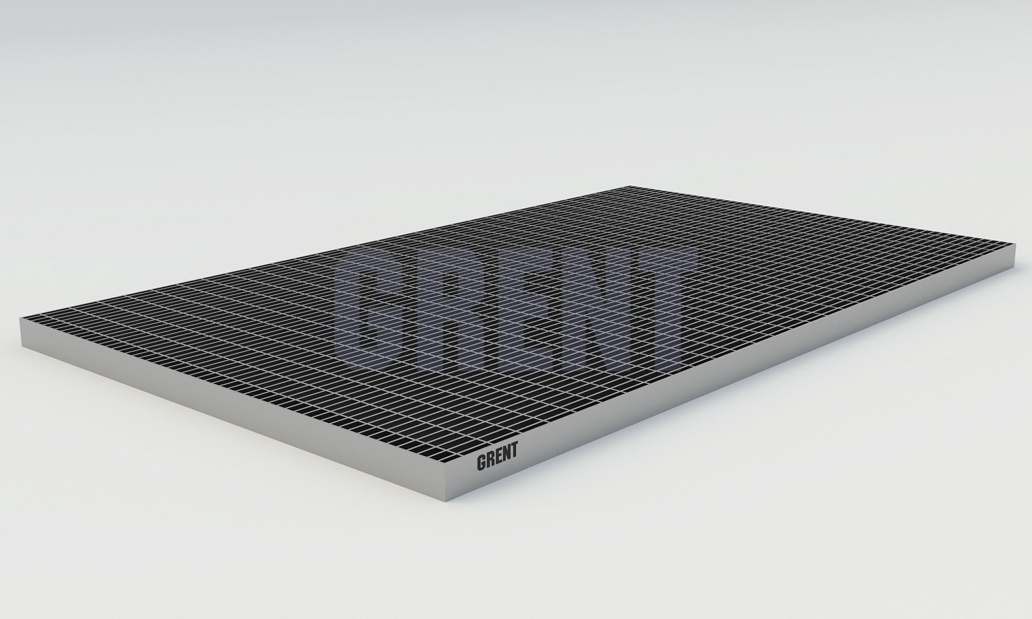 Прессованный настил из нержавеющей стали GRENT 33х11 600х1000