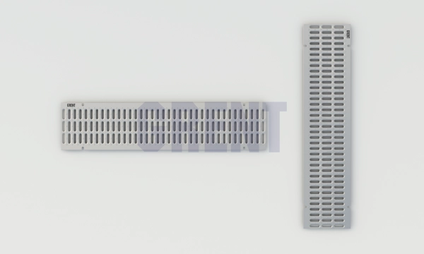 Штампованная решетка водоотводная из оцинкованной стали GRENT PlasT 200