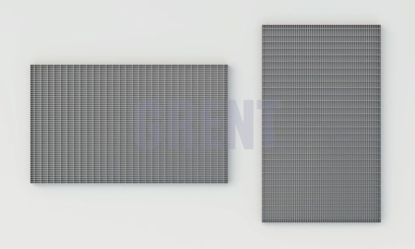 Прессованный настил из нержавеющей стали GRENT 33х11 600х1000