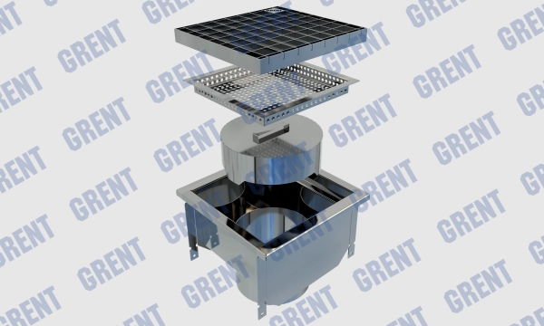 Трап GRENT KV 300. ВВ. 200  (выход снизу)