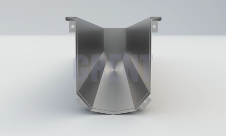 Лоток водоотводный мостовой GRENT MosT подвесной 200 торцевой