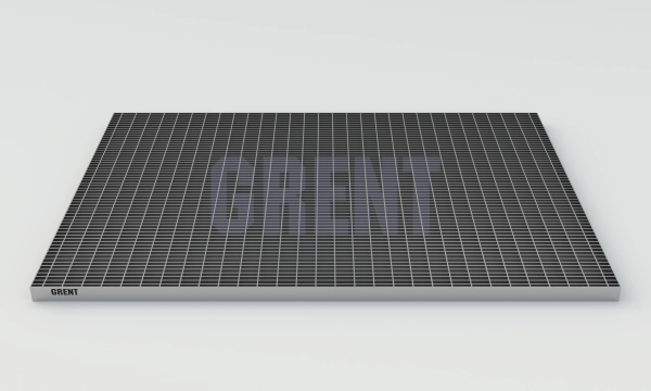 Прессованный настил из нержавеющей стали GRENT 33х11 700х1000