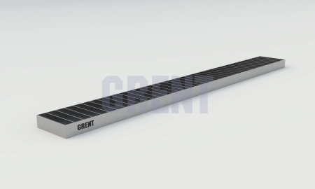 Решетка щелевая из нержавеющей стали GRENT S 500
