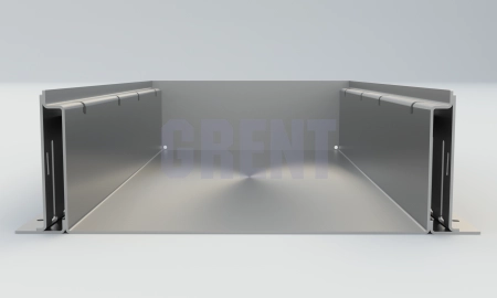 Лоток водоотводный мостовой GRENT MosT 500 торцевой