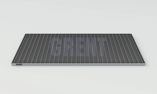 Прессованный настил из нержавеющей стали GRENT 33х11 490х990